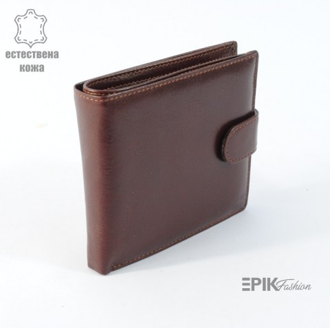 Луксозен mъжки портфейл от естествена кожа 21534