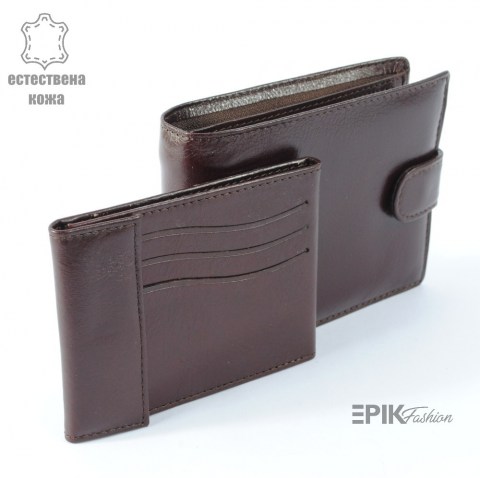Луксозен mъжки портфейл от естествена кожа 21532