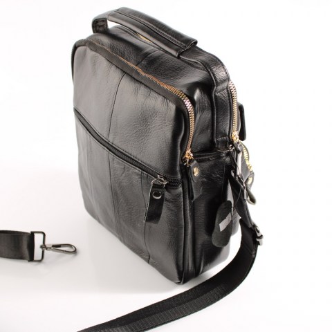 Луксозна мъжка чанта от естествена кожа евтина LA32926