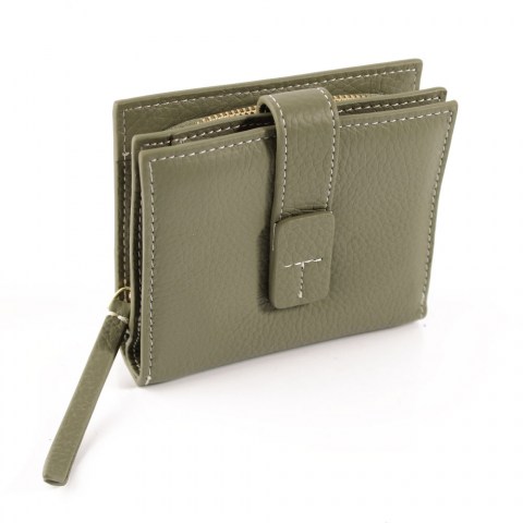 Луксозно дамско портмоне естествена кожа малко 33713
